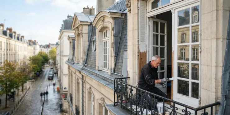 fenetre parisienne entretenir